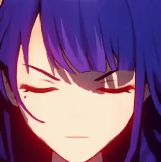 😜 eca16e6d Raiden Shogun Genshin Impact Anime, Jeu, Jeu vidéo, Personnage, Raiden Shogun, Genshin Impact telegram sticker