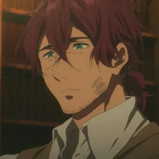 ✨ 1fdc05c2 Anime, Masculino, Personagem, Retrato telegram sticker