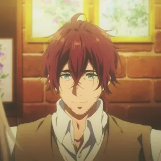 ✨ 2c00fe30 Anime, Homem, Retrato, Personagem telegram sticker