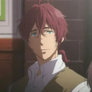 ✨ 52731d27 Anime, Homem, Retrato telegram sticker