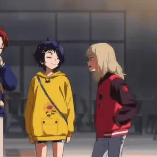 🫐 e99f7093 Anime, Charaktere, Freundschaft, Szene telegram sticker