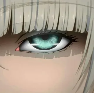 👁 f8a3de61 Аниме, Глаз, Манга, Крупный план whatsapp sticker