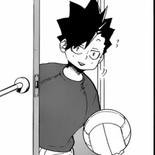 🖇 07c68d04 Kuroo Tetsurou Haikyuu!! Anime, Manga, Haikyuu, Kuroo Tetsurou, Volleyball, Dessin animé whatsapp sticker