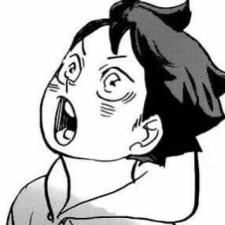 🖇 528161df Animé, Manga, Expression, Choqué whatsapp sticker