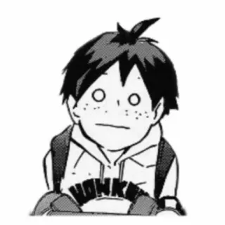 🖇 83934b10 HONKI Animé, Manga, Garçon, Mignon whatsapp sticker