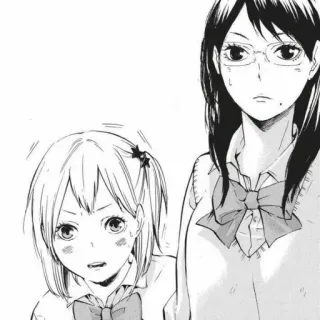 🖇 8ad3a8eb Anime, Fille, Manga, Uniforme scolaire whatsapp sticker