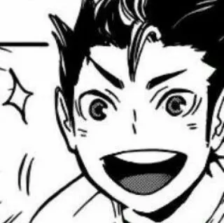 [ 🖇 Haikyu Manga 🖇 ] telegram stickers