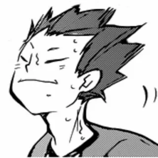 🖇 f94dcb5e Asahi Azumane Haikyuu!! Anime, Haikyuu, Manga, Asahi Azumane, Épuisé whatsapp sticker