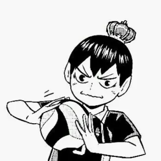 [ 🖇 Haikyu Manga 🖇 ] telegram stickers