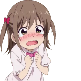 😢 d6a8a381 аниме, девушка, плачет, мультфильм, грустный whatsapp sticker