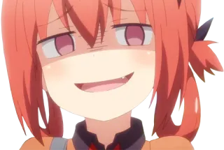 😏 d290584d Satania Gabriel Dropout Anime, Manga, Satania, Gabriel Dropout, Lucu, Sombong, Jahat telegram sticker