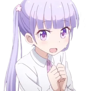 😳 754c68b9 Аниме, Девушка, Милый, Мультфильм telegram sticker