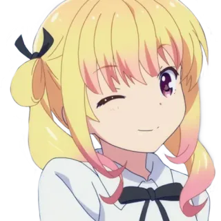 😉 be3df688 Аниме, Девушка, Мультфильм, Милый, Персонаж, Иллюстрация telegram sticker