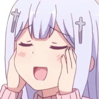 ☺️ 589743cf 动漫, 漫画, 可爱, 卡通, 贴纸 telegram sticker