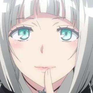 Anna from Shimoneta whatsapp stickers