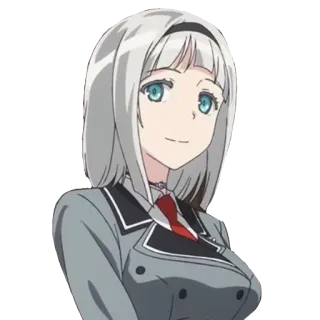 Anna from Shimoneta telegram stickers