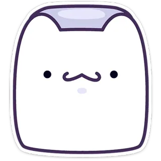 ⭐ 96676ff7 Katze, Cartoon, Sticker, süß, Tier, entzückend telegram sticker
