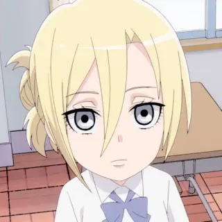 🦢 42444f6d Annie Leonhart Attack on Titan Аниме, Мультфильм, Персонаж, Блондинка, Девушка telegram sticker