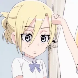 🦢 823c6d52 Annie Leonhart Attack on Titan Аниме, Атака титанов, Анни Леонхарт, Персонаж, Манга, Мультфильм telegram sticker