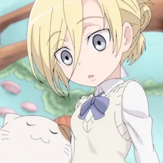 🧺 ed4bbd9f Аниме, Девушка, Мило, Мультфильм, Манга, Анимация telegram sticker