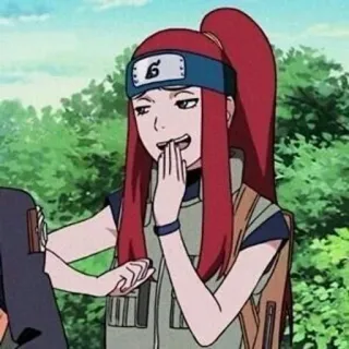 🌟 d4203007 Kushina Uzumaki Naruto Anime, Cartone animato, Kushina, Uzumaki, Naruto whatsapp sticker