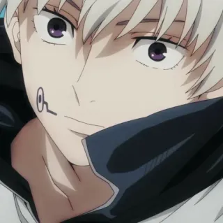 ⚜ 3fc04228 Toge Inumaki Jujutsu Kaisen Anime, Jujutsu Kaisen, Toge Inumaki, Manga, Personaggio telegram sticker