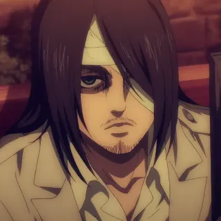 ⚜ 8750d7b2 Eren Yeager Attack on Titan Anime, L'attacco dei giganti, Eren Jaeger, AOT telegram sticker