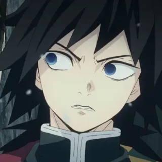 ⚜ ef85eee6 Giyu Tomioka Demon Slayer Anime, Demon Slayer, Giyu Tomioka, Serio telegram sticker