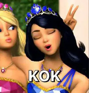 🤮 3f08e95e KOK dolls, animated, sticker telegram sticker