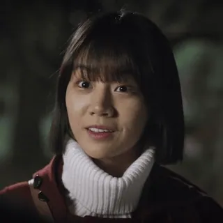 😀 20fa7913 femme, personne, portrait, gros plan telegram sticker