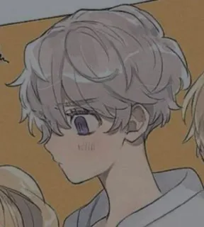 😳 0d338145 Anime, Cartoon, Porträt, Männlich whatsapp sticker