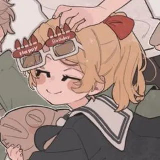 ☺️ a2bdcca0 Happy Birthday geburtstag, feier, party, cartoon whatsapp sticker