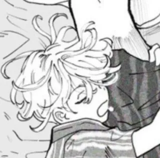 😴 d09c5c66 Kind, schlafend, Illustration, Manga, Cartoon whatsapp sticker