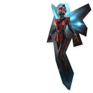 😇 05756357 Wasp superhero, comic book character, marvel, Wasp whatsapp sticker