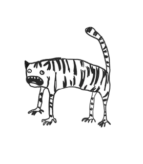 Anxious Tigers @stickersb2b telegram stickers