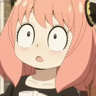 ⭐ 5ac423c9 Anya Forger Spy x Family Anime, Spy x Family, Anya Forger, Dibujos animados, Lindo, Divertido telegram sticker