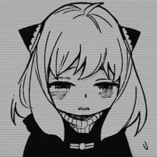 AnyaForger telegram stickers