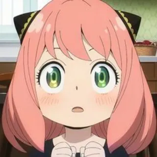🥜 74f45b6c Anya Forger Spy x Family Anime, Spy x Family, Anya Forger, Personage, Meisje, Schattig telegram sticker