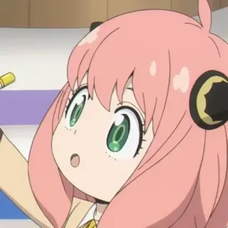 🥜 1260c6cf Anya Forger Spy x Family Anya, Anime, Spy x Family, imut, kartun, karakter, Forger telegram sticker