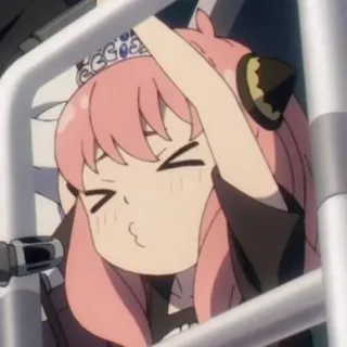 🥜 1b40193c Anya Forger Spy x Family Anime, Kartun, Lucu, Gadis, Anya Forger, Spy x Family telegram sticker