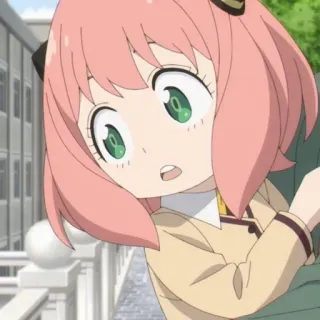 🥜 23a07b14 Anya Anime, Spy x Family, Anya Forger, Kartun, Imut, Fanart, Ilustrasi telegram sticker