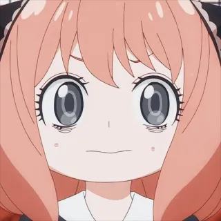 🙁 23b77870 Anya Forger Spy x Family Anya, Spy x Family, Anime, Kartun, Karakter, Lucu, Gadis telegram sticker