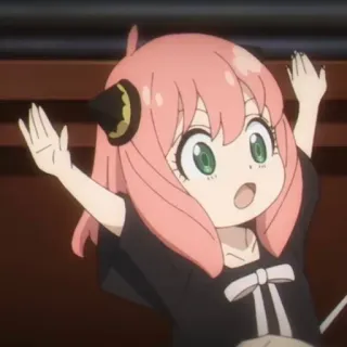 🥜 2f86a4a2 Anya Forger Spy x Family Anya Forger, Anime, Spy x Family, Kartun, Karakter, Lucu telegram sticker