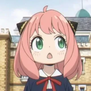 🥜 81de4340 Anya Forger Spy x Family Anime, Gadis, Anya, Spy x Family, Kartun, Fanart telegram sticker