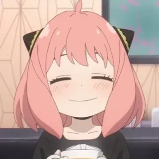 🥜 9299c03e Anya Forger Spy x Family anime, Spy x Family, Anya, Forger, lucu, kawaii telegram sticker