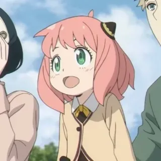 🥜 96e4a829 Anya Forger Spy x Family Anime, Spy x Family, Anya, Forger, Kartun, Gadis telegram sticker