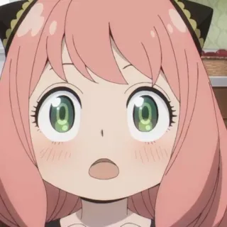 🥜 a50746a6 Anya Forger Spy × Family Anya, Spy Family, anime, imut, gadis, kartun, Forger telegram sticker