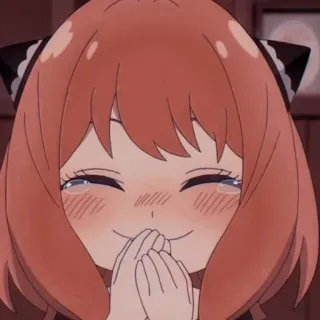 🌸 a95c464f Anya Spy x Family Anime, Spy x Family, Anya, Kawaii, Lucu, Kartun telegram sticker