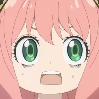 🥜 b4656db2 Anya Forger Spy × Family Anime, Manga, Anya, Spy x Family, imut, kartun telegram sticker
