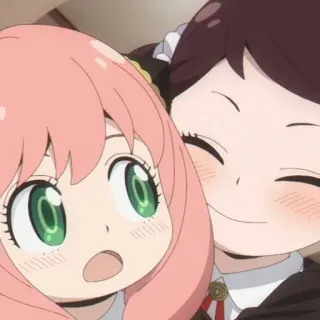 🥜 b91d9556 Anya Forger Spy x Family Anime, Spy x Family, Anya Forger, Kartun, Manga telegram sticker